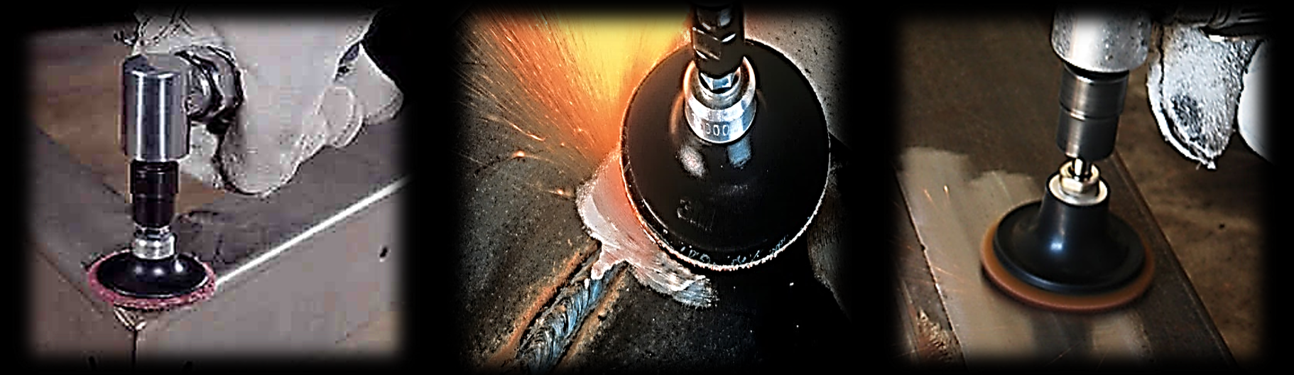 Non-woven quick change disc application